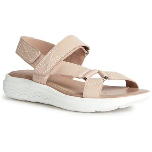 Geox Sandale »D SPHERICA EC5W«, Sommerschuh, Sandalette, Klettschuh, mit... hellbeige Größe 40