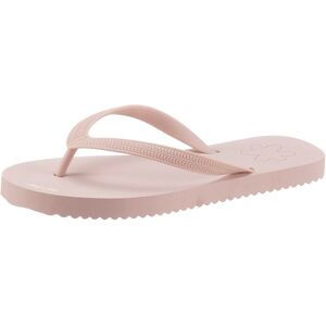 Flip Flop Zehentrenner, Sommerschuh, Poolsildes, frei von tierischen... rosa Größe 40 (6,5)