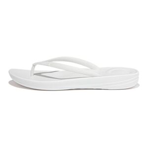 Fitflop Zehentrenner »IQUSHION ERGONOMIC FLIP-FLOPS«, Keilabsatz,... weiss Größe 41