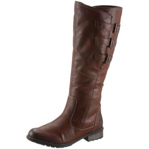 Remonte Stiefel, mit Varioschaft cognac-used Größe 45 (10/10,5)