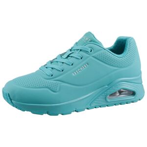 Skechers Wedgesneaker »Uno - Stand on Air«, mit feiner Perforation,... türkis Größe 35