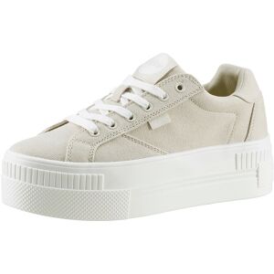 Buffalo Plateausneaker, mit Memory Foam, Freizeitschuh, Halbschuh,... beige Größe 39