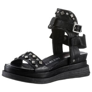 A.S.98 Sandalette »TOMADO«, Sommerschuh, Sandale, Keilabsatz mit coolen... schwarz Größe 37