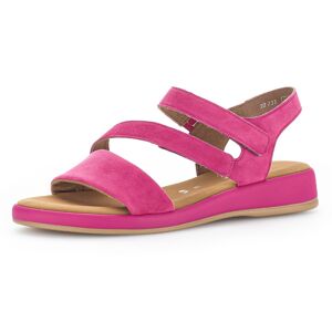 Gabor Sandalette »RHODOS«, Sommerschuh, Sandale, Keilabsatz, aus der... pink Größe 35