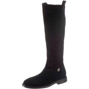 Tommy Hilfiger Stiefel »TH ESSENTIALS LONGBOOT«, TH-Logo dunkelblau Größe 38