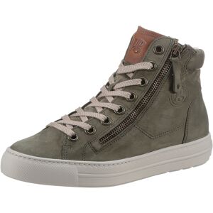 Paul Green Sneaker, Schnürboots, High Top Sneaker, Plateausohle, mit... olivgrün Größe 42,5