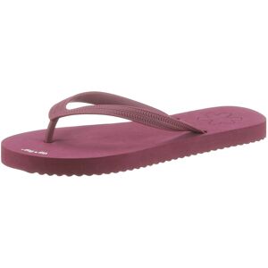 Flip Flop Zehentrenner, Sommerschuh, Poolsildes, frei von tierischen... weinrot Größe 36 (3,5)