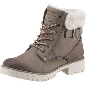 TOM TAILOR Winterboots, mit modischer Zierschnalle taupe used Größe 42