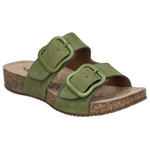 Josef Seibel Pantolette »Tonga 64«, Plateau, Sommerschuh, Schlappen mit... khaki Größe 36