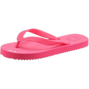 Flip Flop Zehentrenner, Sommerschuh, Poolsildes, frei von tierischen... neonpink Größe 37 (4,5)