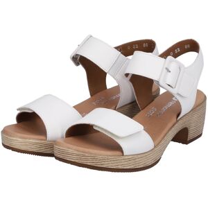 Remonte Sandalette »ELLE-Collection«, Sommerschuh, Sandale, Klettschuh, mit... weiss Größe 42