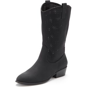 LASCANA Westernstiefel, Sommer Boots, Ankle Stiefelette, Schlupfstiefel,... schwarz Größe 40