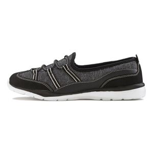 LASCANA Sneaker, im sportiven Look, Halbschuh, Freizeitschuh, Slipper VEGAN schwarz-weiss Größe 42