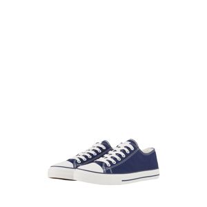 TOM TAILOR Damen Basic Sneaker, blau, Uni, Gr. 39