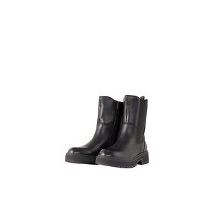 TOM TAILOR Damen Stiefeletten mit Block-Absatz, schwarz, Uni, Gr. 41