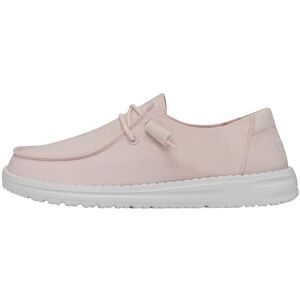 Hey Dude Damen Wendy Slub Canvas Moc Toe Shoes, Pink, 39 EU