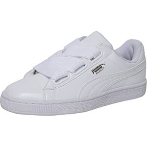 Puma Damen Basket Heart Patent Wn's, White White, 39 EU