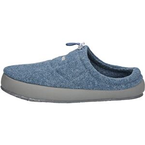 Elwin Shoes Damen Merlin Slipper, Blue/Grey, 39 EU