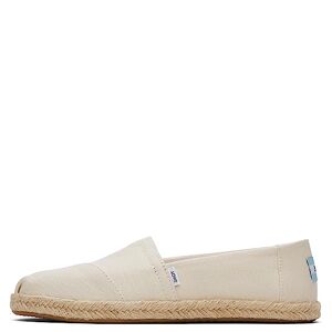 TOMS Damen Alpargata Rope Classic Flacher Slipper, Natural White, 42.5 EU