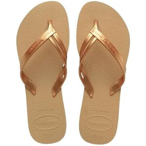 Havaianas Elegance Damen Sandalen Gold 6/7 UK Gold 39/40 EU, gold, 39/40 EU