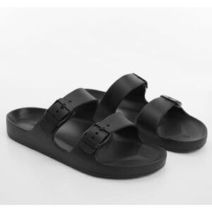 MANGO TEEN Flip-Flops mit Schnallen - Schwarz - 39-40 - weiblich