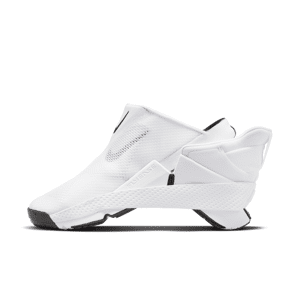 Nike Go FlyEase Schuhe für einfaches An- und Ausziehen - Weiß - 40.5