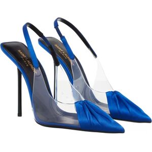 Saint Laurent Pumps & High Heels - Chica Slingbacks In Transparent Pvc - Gr. 36 (EU) - in Blau - für Damen