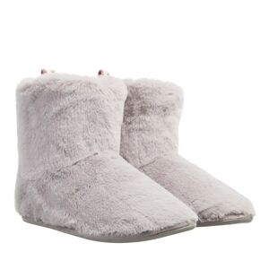 Ted Baker Slipper & Pantoletten - Hamony Faux Fur Webbing Slipper Boot - Gr. 36 (EU) - in Grau - für Damen
