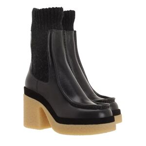 Chloé Boots & Stiefeletten - Jamie Booties Leather - Gr. 41 (EU) - in Schwarz - für Damen