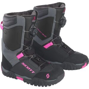 Scott X-Trax Evo SMB Snowmobil Damen Stiefel 38 Schwarz Pink