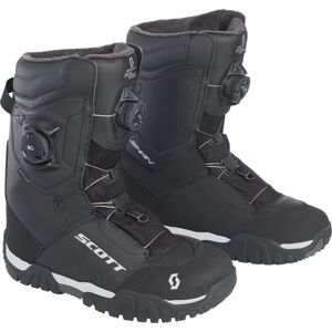 Scott Kulshan SMB wasserdichte Snowmobil Stiefel 36 Schwarz Weiss