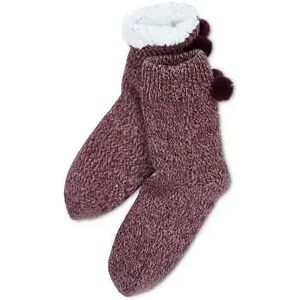 Tchibo - Hausschuh-Socken - Mehrfarbig - Gr.: 37/38 Polyester  37/38 female