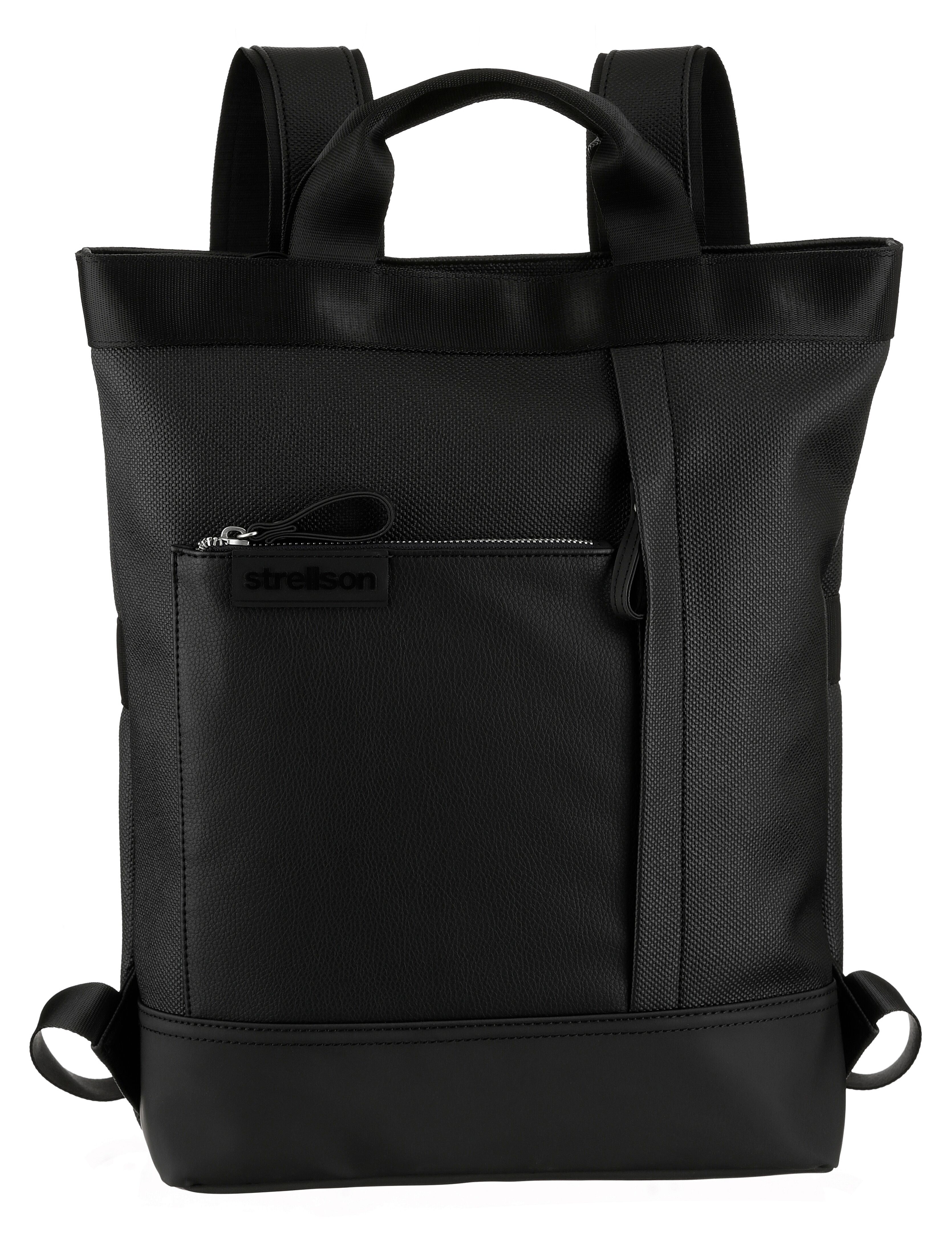 Strellson Cityrucksack »royal oak backpack svz«, perfekt für Business oder Uni schwarz
