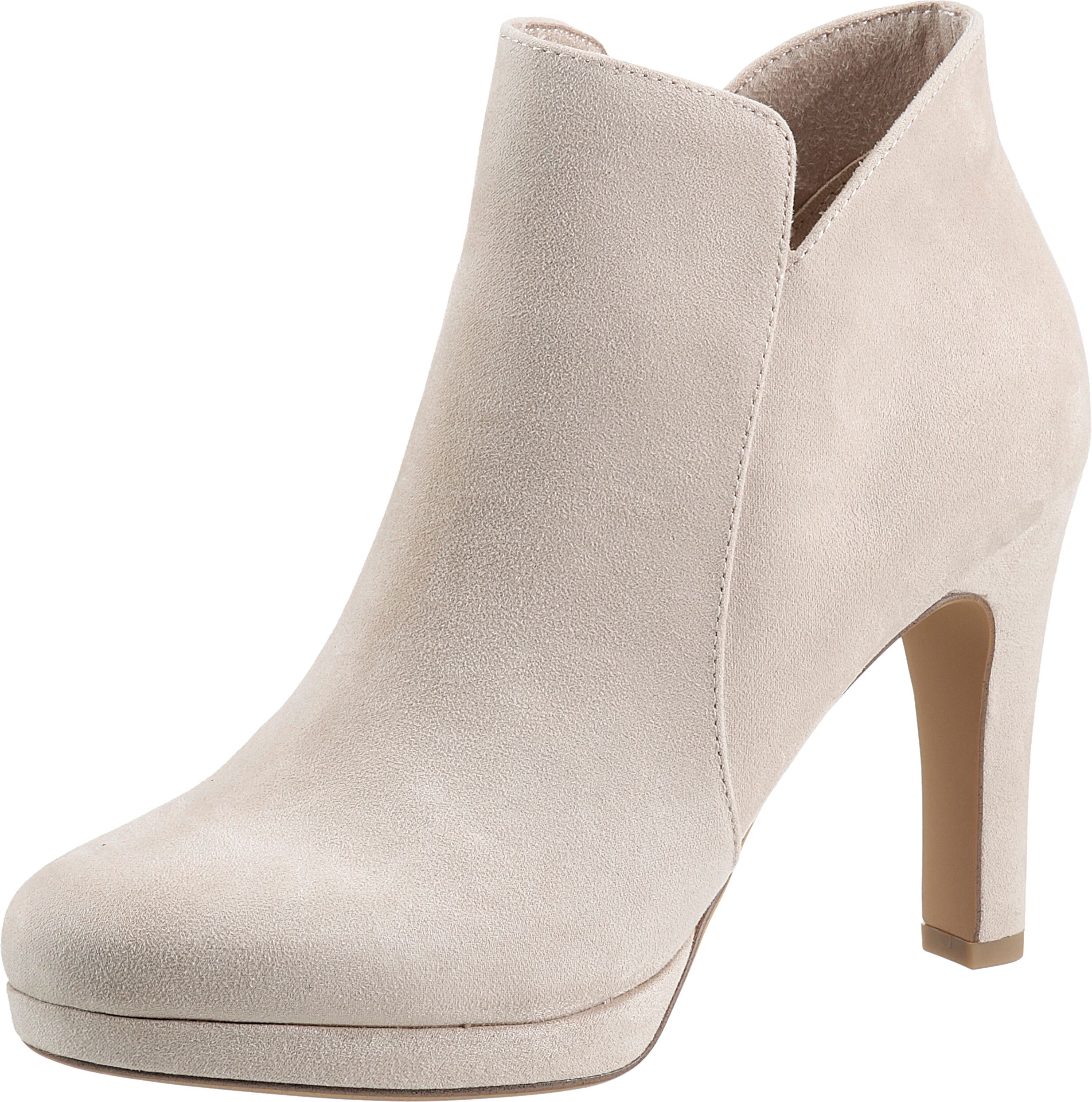 Tamaris High-Heel-Stiefelette, im femininen Look beige  35 36 37 38 39 40 41 42