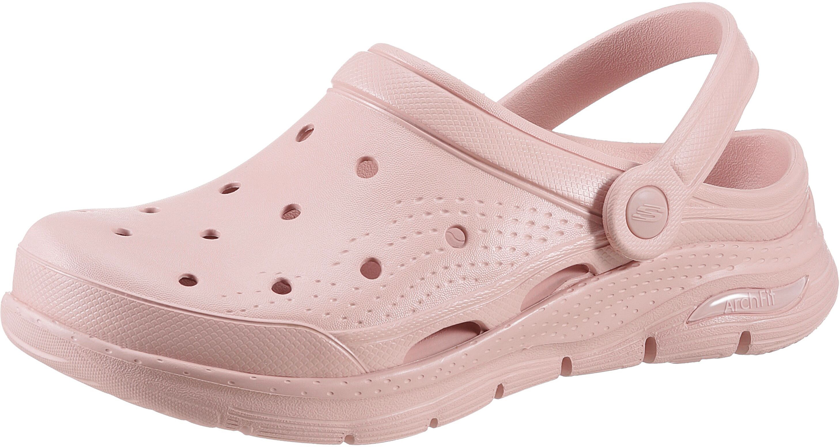 Skechers Clog »ARCH FIT IT'S A FIT«, mit schwenkbarem Riemen rosa  35 36 37 38 39 40