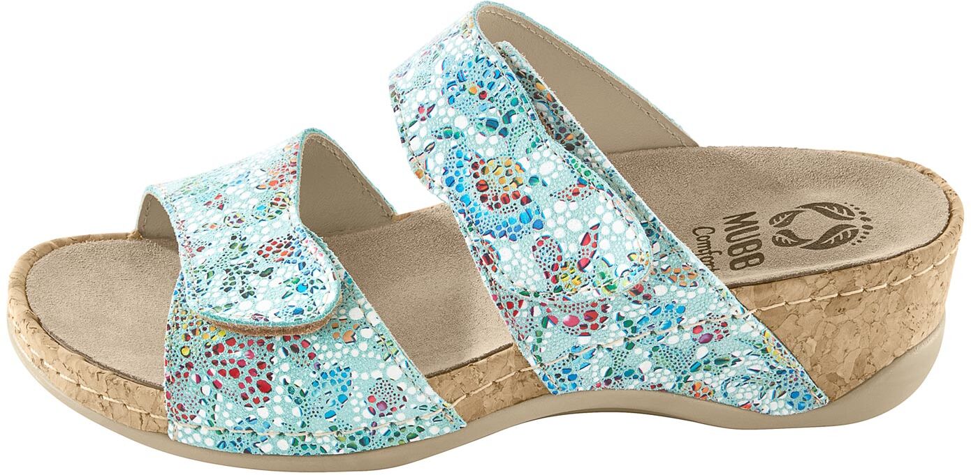 MUBB Pantolette blau  36 37 38 39 40 41 42