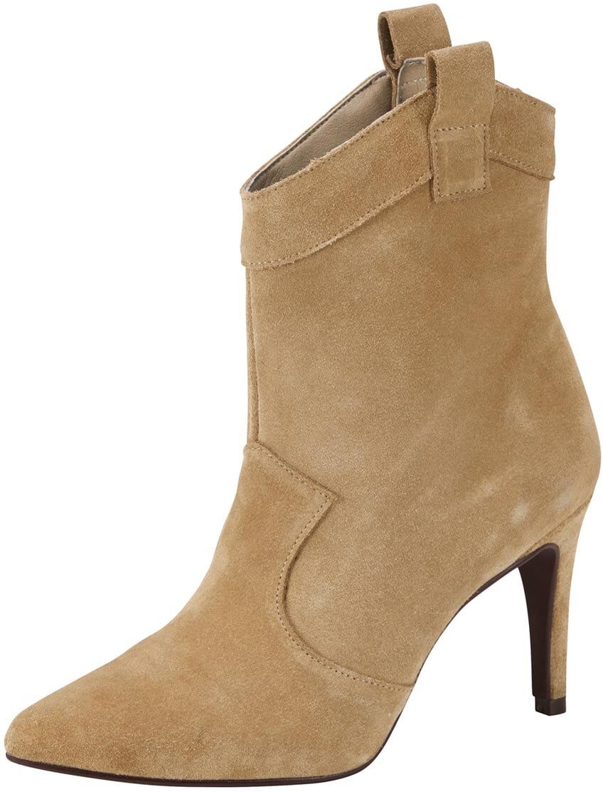 heine Stiefelette beige  35 36 37 38 39 40 41 42