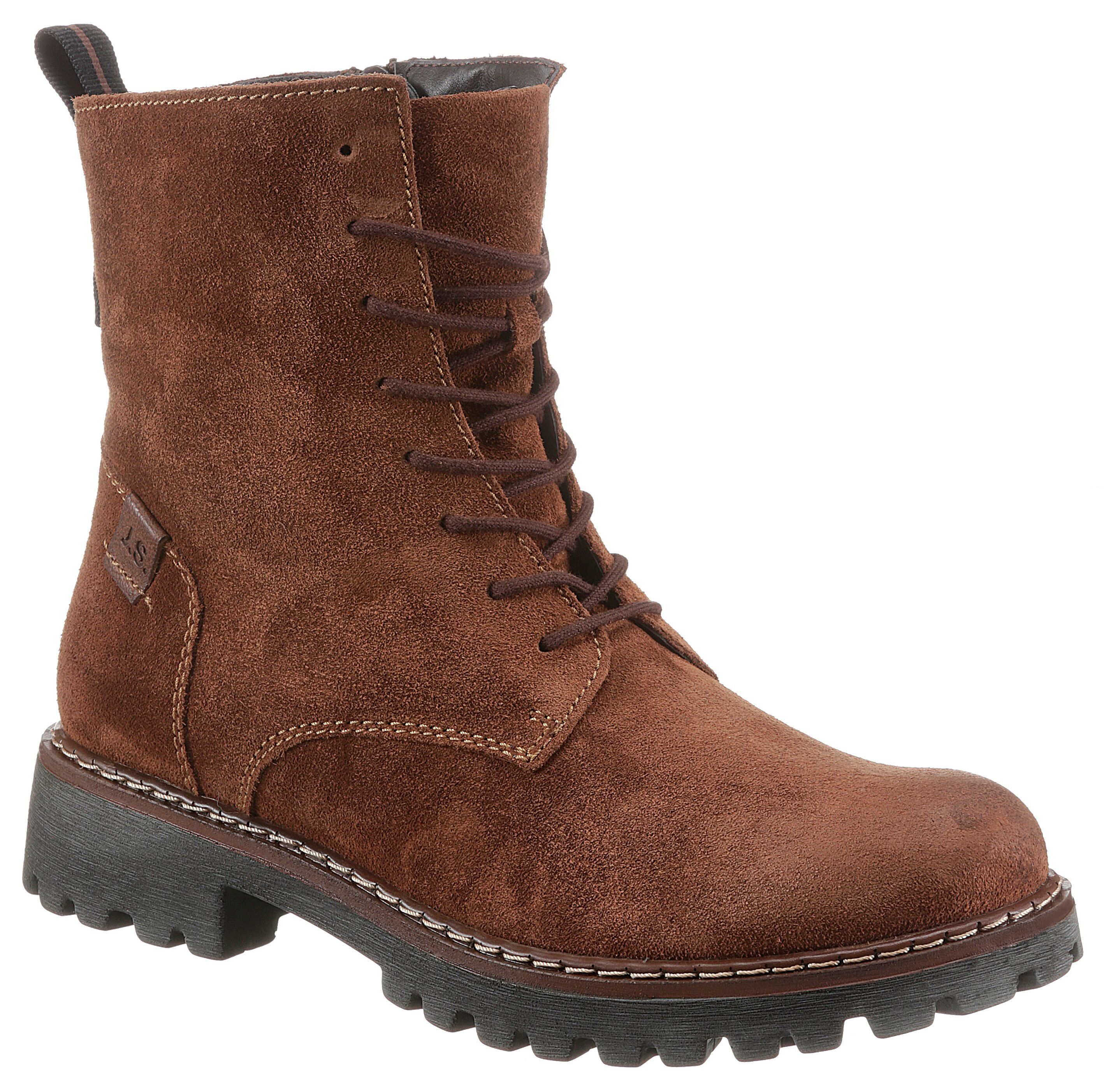 Josef Seibel Schnürboots »MARTA 02«, mit Profilsohle braun  36 37 38 39 40 41 42 43 44 45