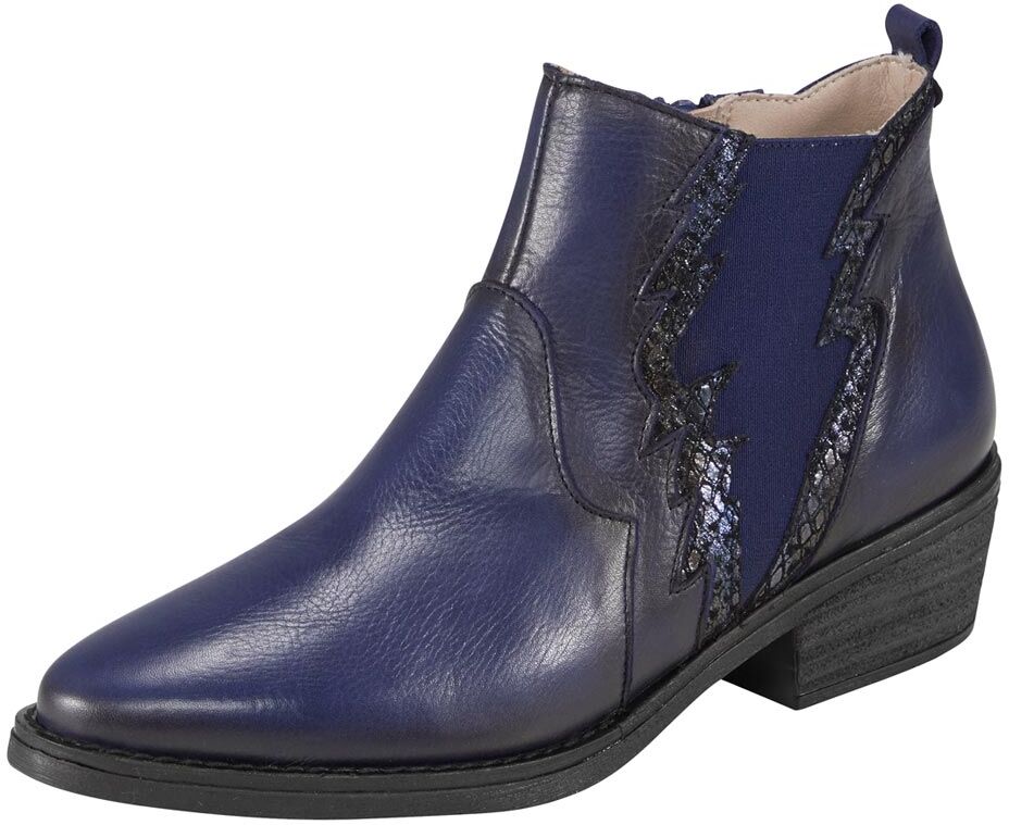 heine Stiefelette blau  35 36 37 38 39 40 41