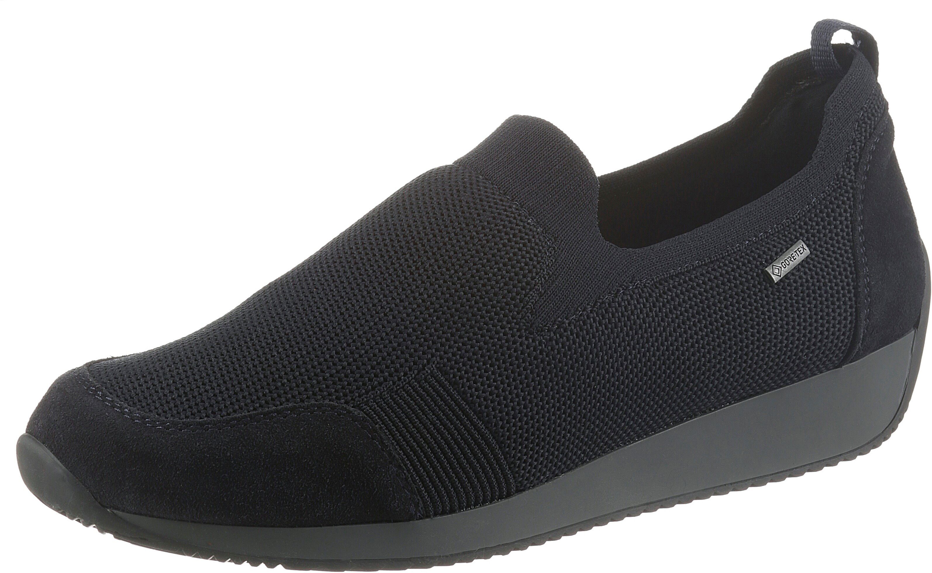 Ara Slip-On Sneaker »LISSABON«, mit Gore-Tex, Komfortweite blau  2,5 3 (35,5) 3,5 (36) 4 (37) 4,5 (37,5) 5 (38) 5,5 (38,5) 6 (39) 6,5 7 (40,5) 7,5 (41) 8 (42) 8,5 (42,5) 9 (43)