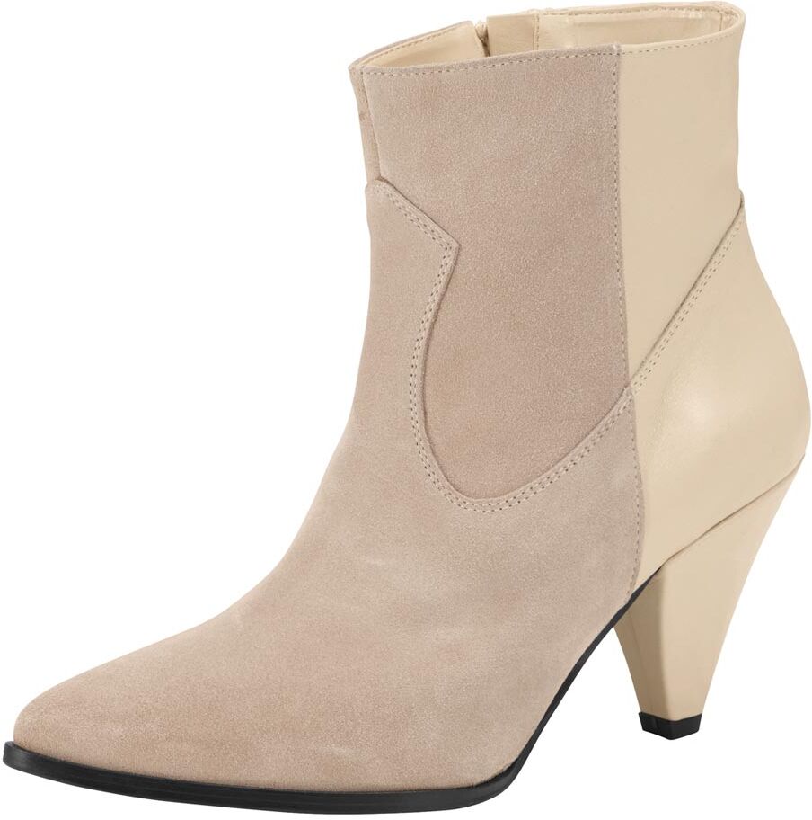 heine Stiefelette beige  35 36 37 38 39 40 41 42