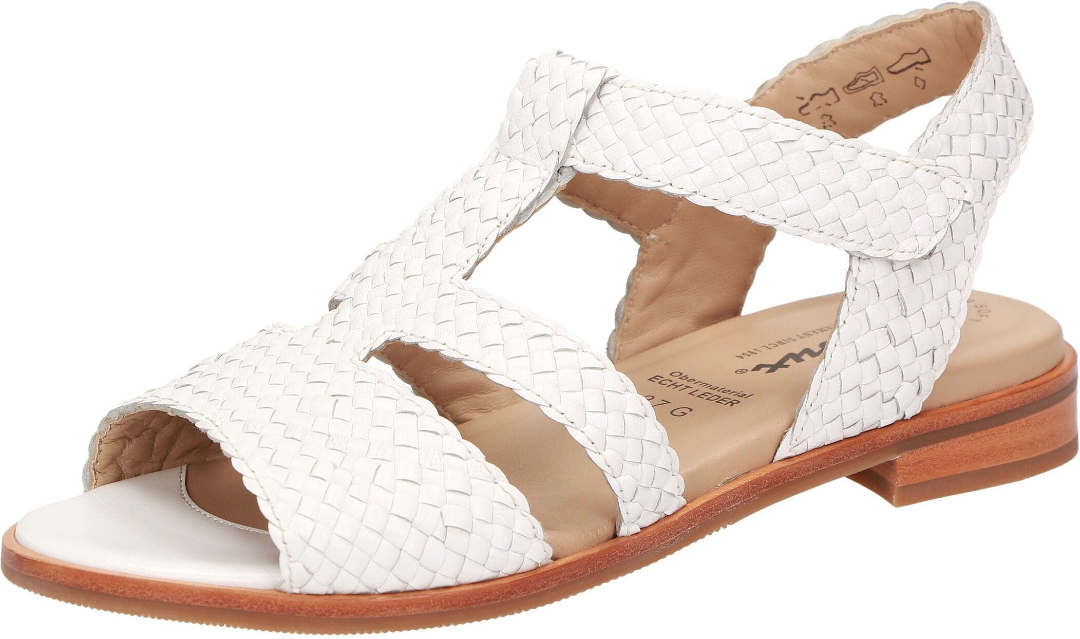 SIOUX Sandalette »Cosinda-702« weiss  36 (3,5) 37 (4) 38 (5) 39 (6) 40 (6,5) 41 (7,5) 42 (8)