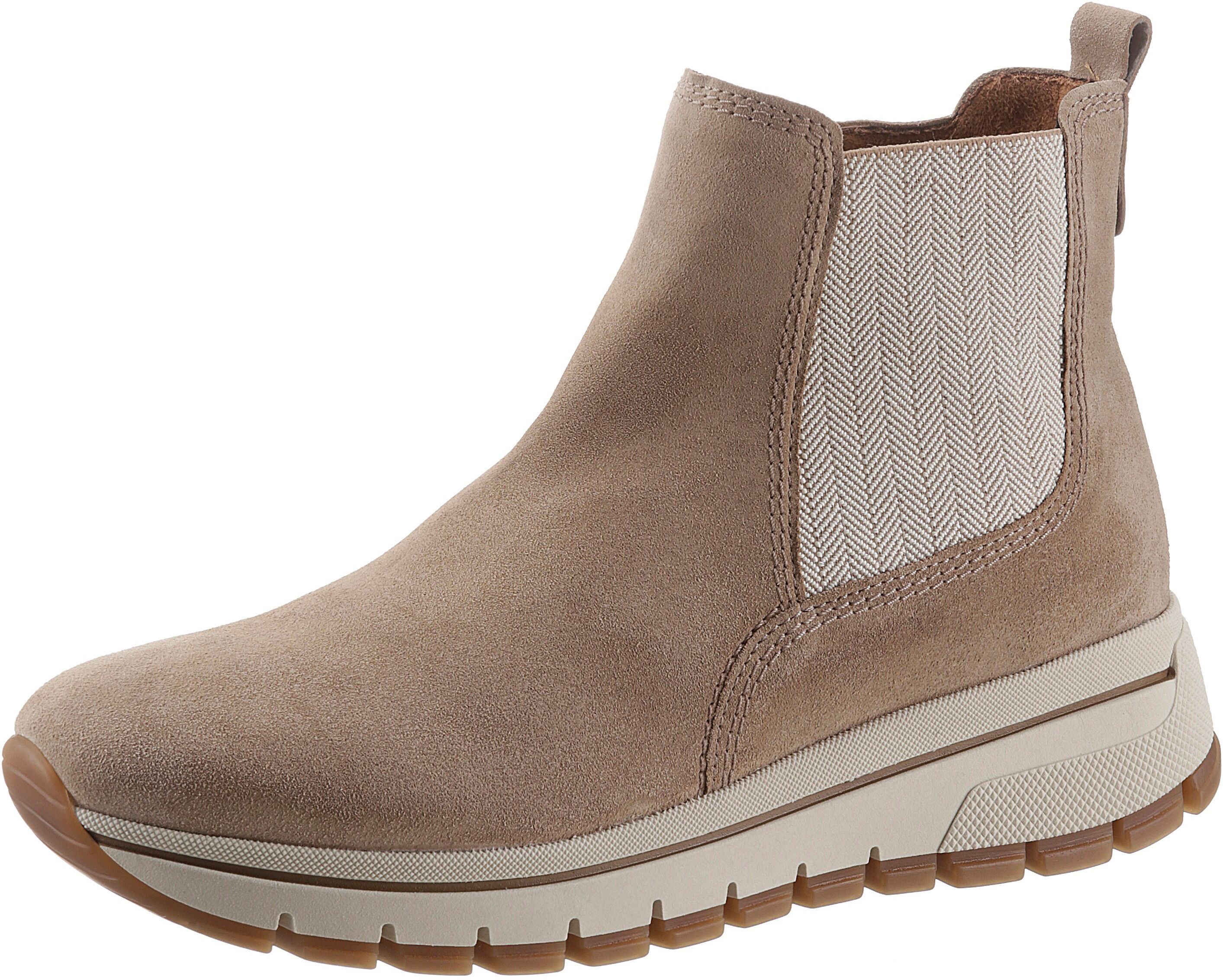 Gabor Chelseaboots, mit OPTIFIT-Wechselfussbett beige  35 36 37 38 38,5 39 40 41 42 43 44