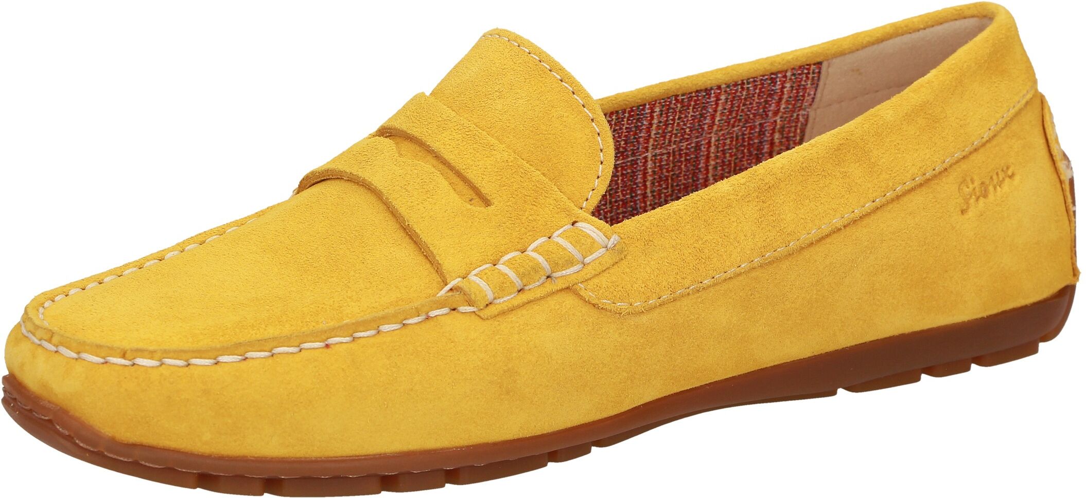 SIOUX Slipper »Carmona-700« gelb  35,5 (3) 36 (3,5) 37 (4) 37,5 (4,5) 38 (5) 38,5 (5,5) 39 (6) 40 (6,5) 40,5 (7) 41 (7,5) 42 (8) 42,5 (8,5) 43 (9) 44 (9,5) 44,5 (10) 45 (10,5)