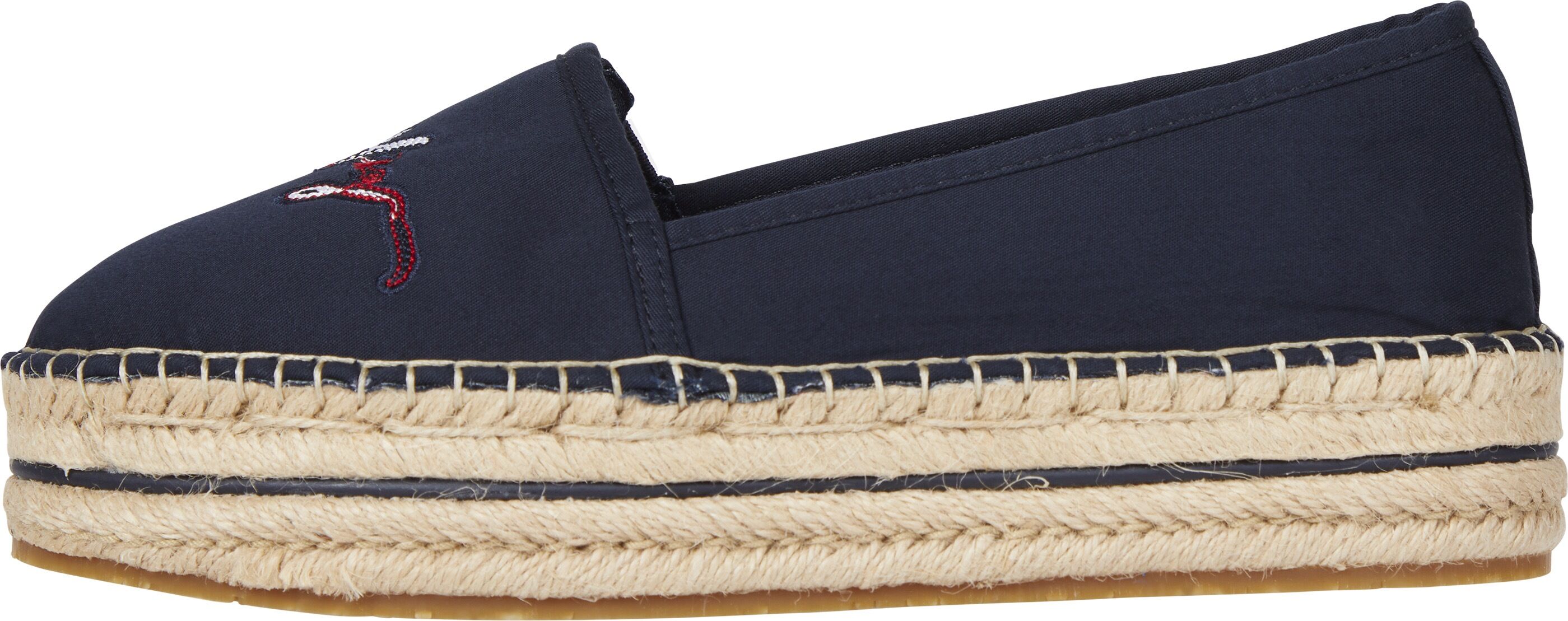 Tommy Hilfiger Espadrille »TOMMY SIGNATURE ESPADRILLE«, mit farbiger... blau  35 36 37 38 39 40 41 42