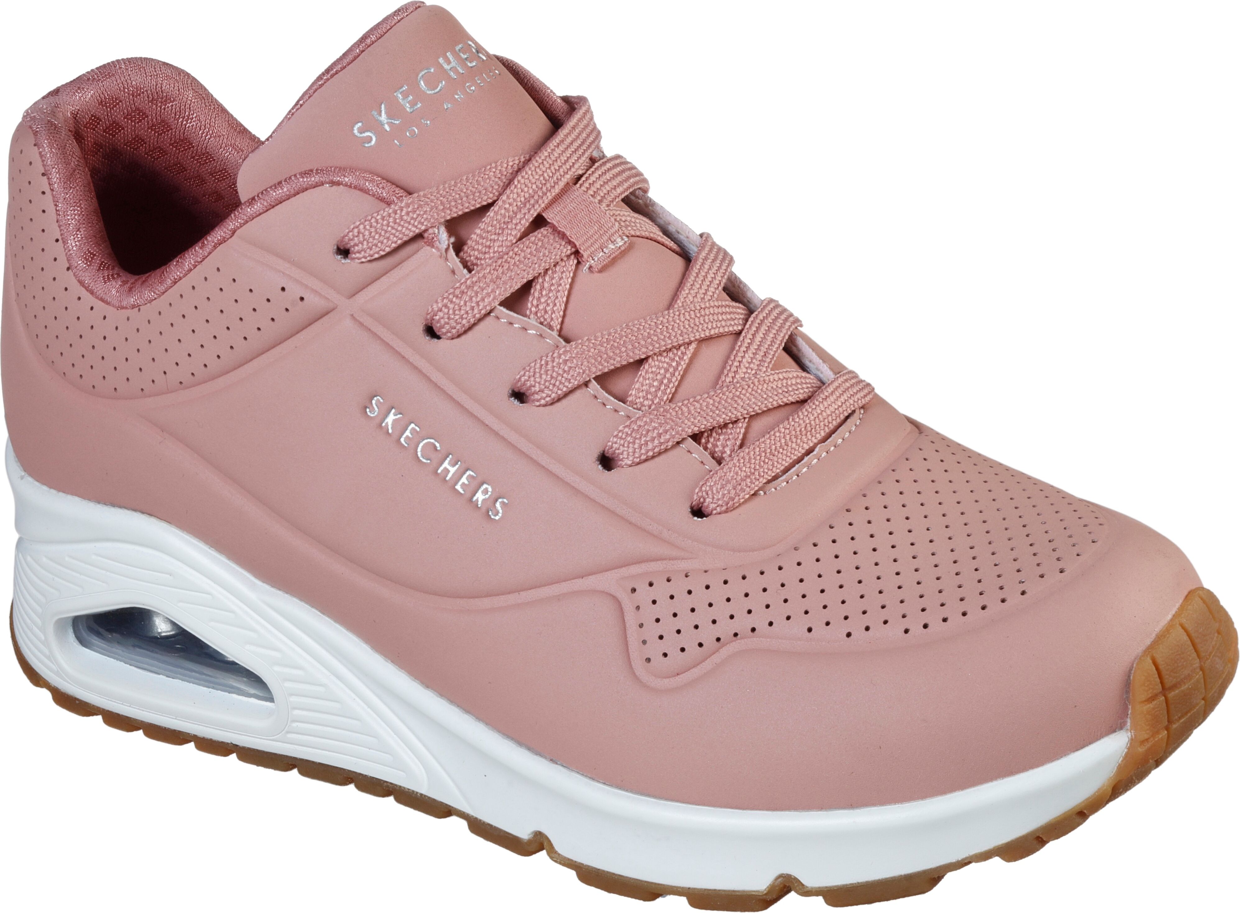 Skechers Wedgesneaker »UNO STAND ON AIR«, mit weich gepolsterte Innensohle rosa Größe 35 36 37 38 39 40 41 42