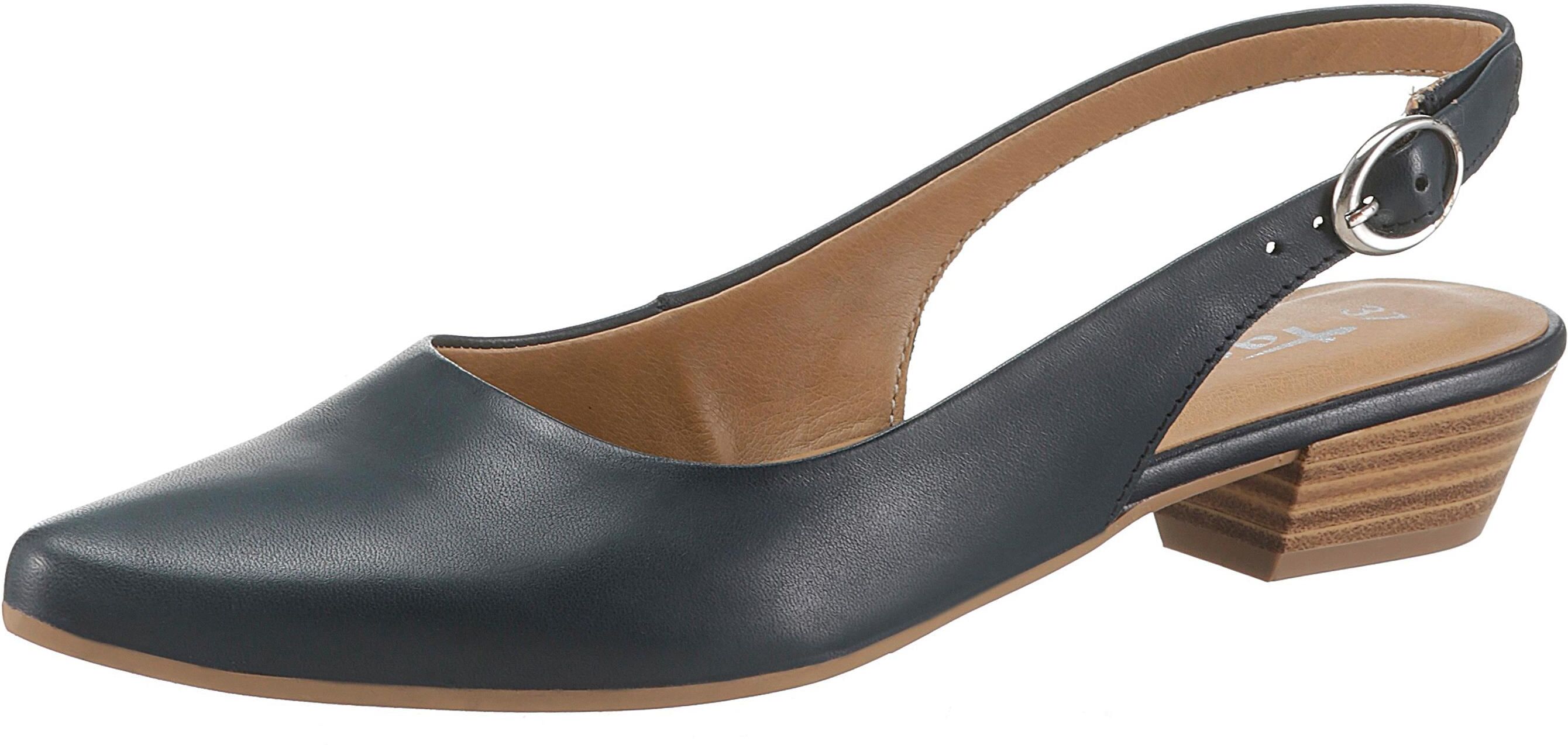 Tamaris Slingpumps »Trina«, in schlichtem Design blau Größe 36 (3,5) 37 (4,5) 38 (5) 39 (5,5/6) 40 (6,5) 41 (7/7,5) 42 (8)