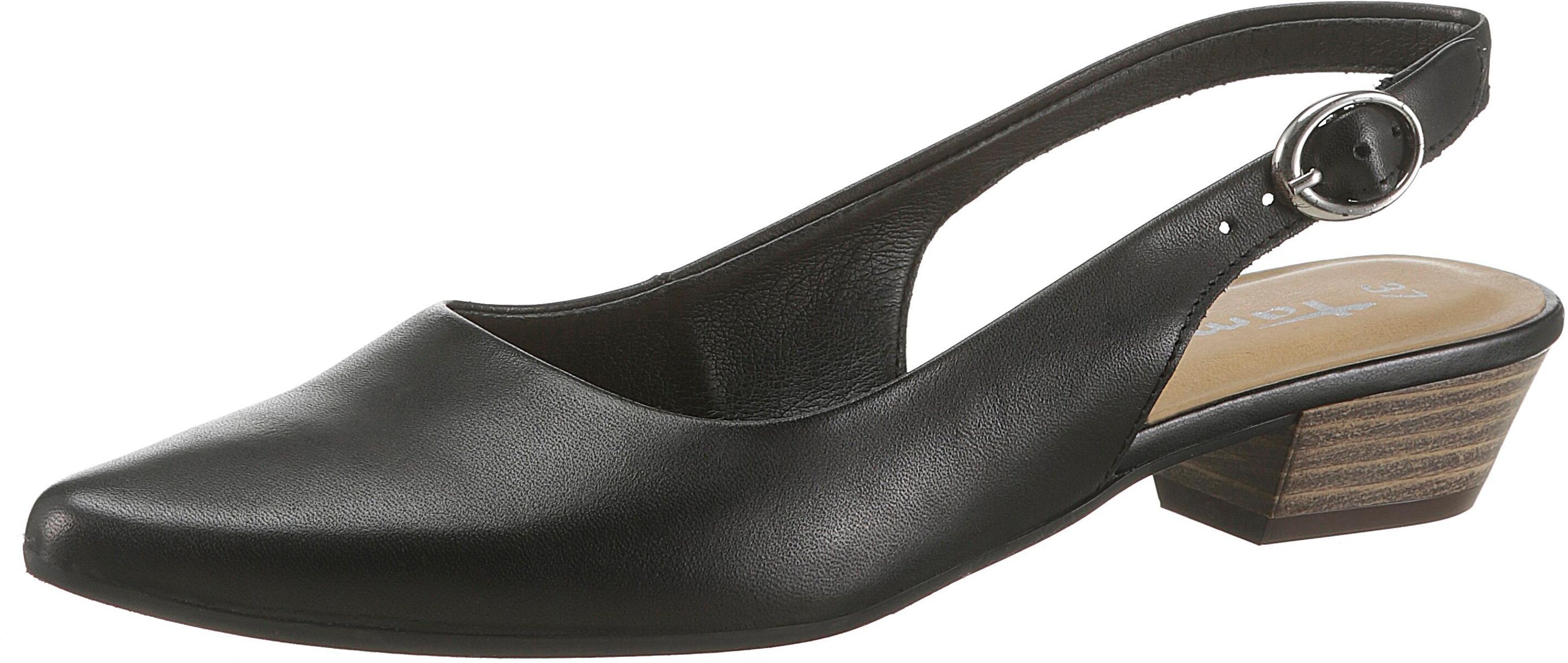 Tamaris Slingpumps »Trina«, in schlichtem Design schwarz Größe 36 (3,5) 37 (4,5) 38 (5) 39 (5,5/6) 40 (6,5) 41 (7/7,5) 42 (8)