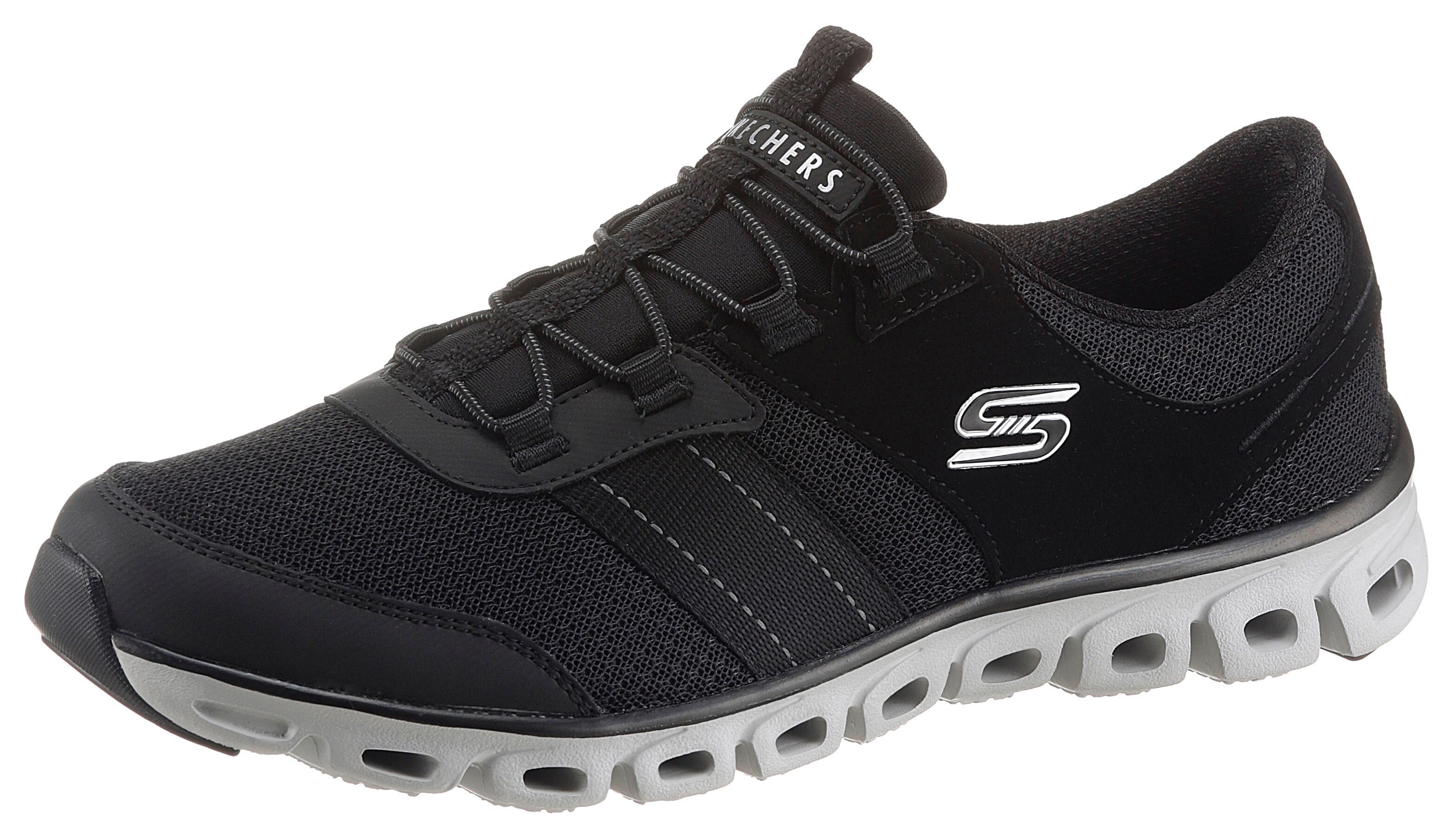 Skechers Slip-On Sneaker »GLIDE-STEP JUST BE YOU«, mit weich gepolsterter... schwarz Größe 35 36 37 38 39 40 41