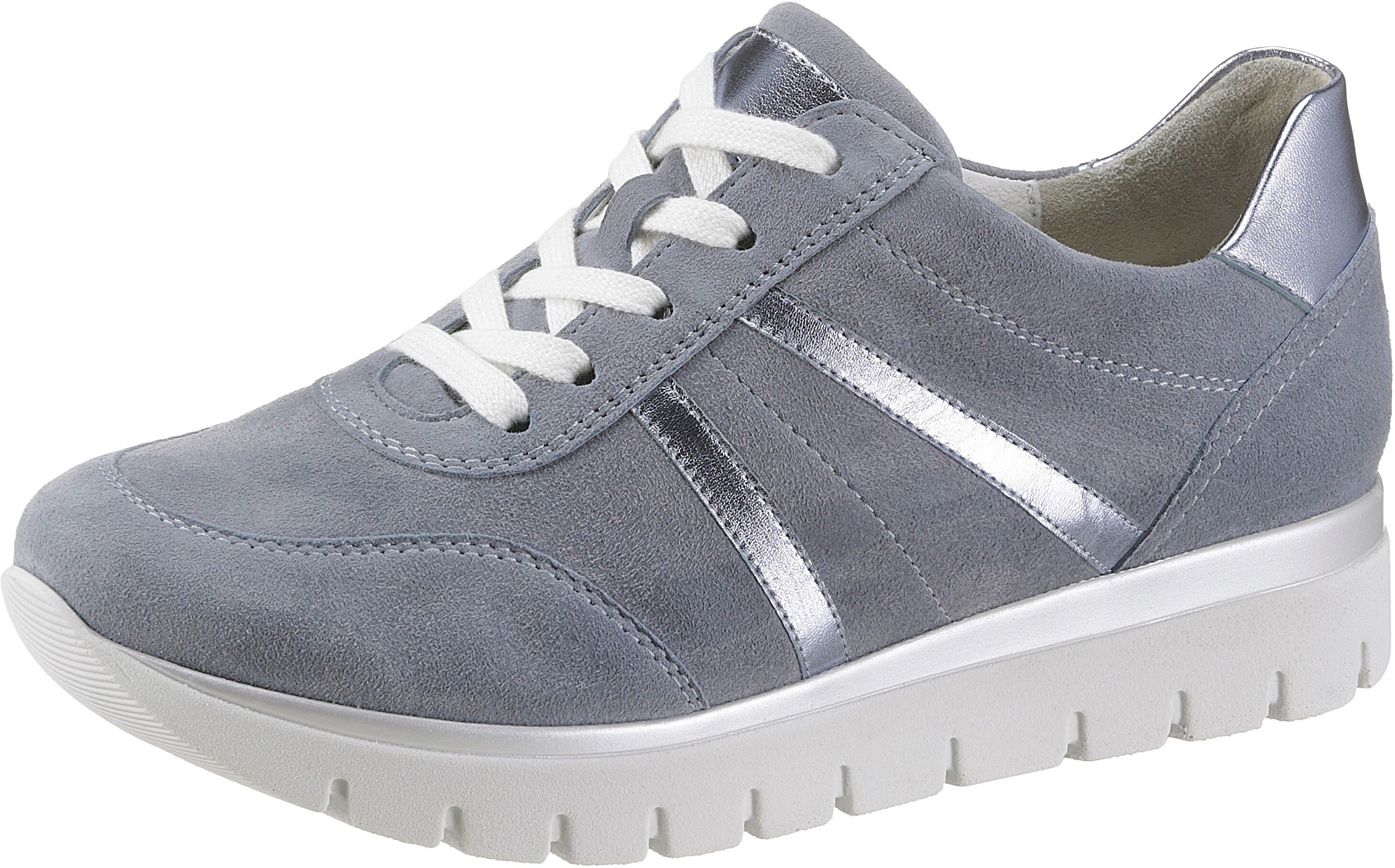 Semler Keilsneaker »SILVIA«, mit Metallic-Details blau Größe 10,5 (45,5) 11 (46) 3 (35,5) 3,5 (36) 4 (37) 4,5 (37,5) 5 (38) 5,5 (38,5) 6 (39) 6,5 7 (40,5) 7,5 (41) 8 (42) 8,5 (42,5) 9 (43) 9,5 (44) 10